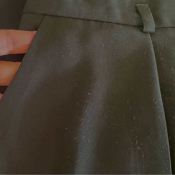 Y2K Black Jones New York Single Pleat Trousers with Cuffs Size 14 - Picture 3 of 9